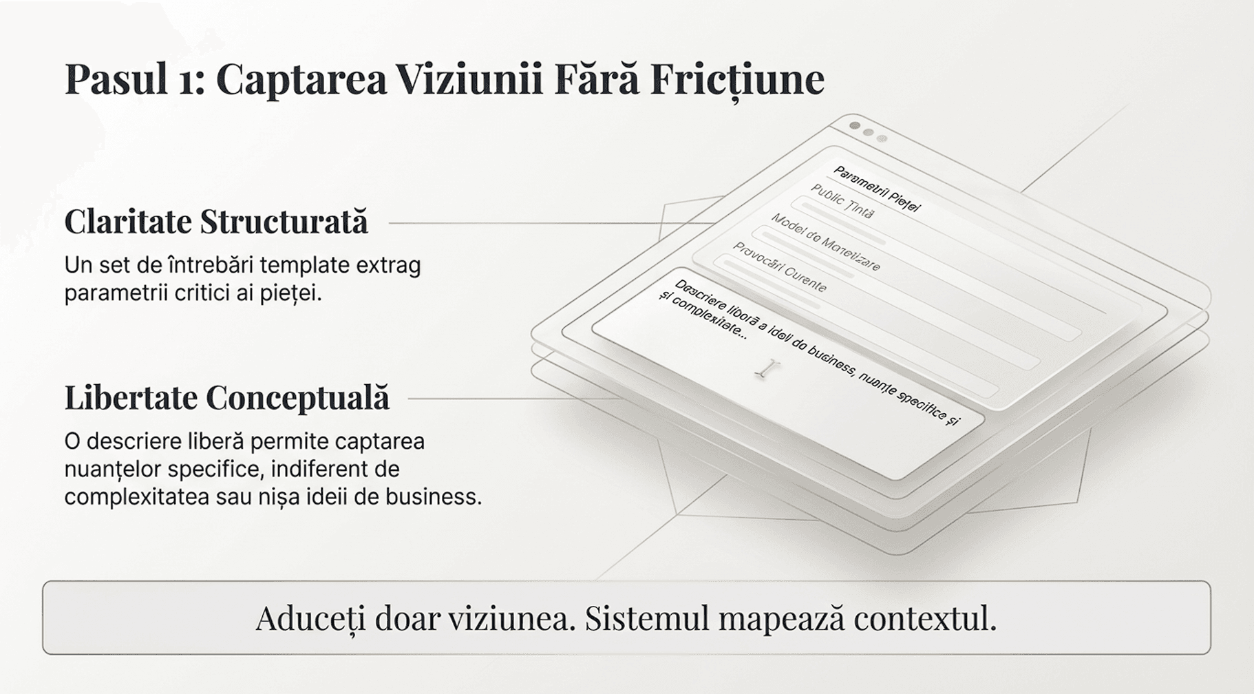 Captarea Viziunii — formular Launchy